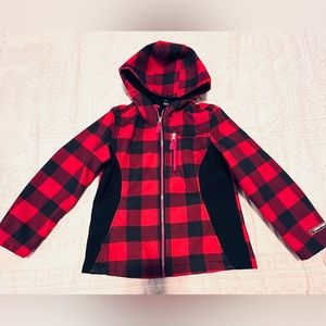 Xpedition Size Medium plaid Hooded Jacket